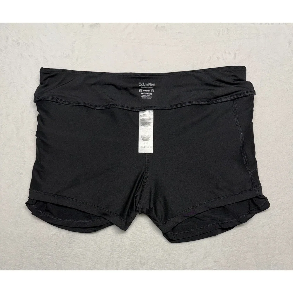 Calvin Klein Performance Women's XXL Athletic Skirt Skort Pickleball Golf Black